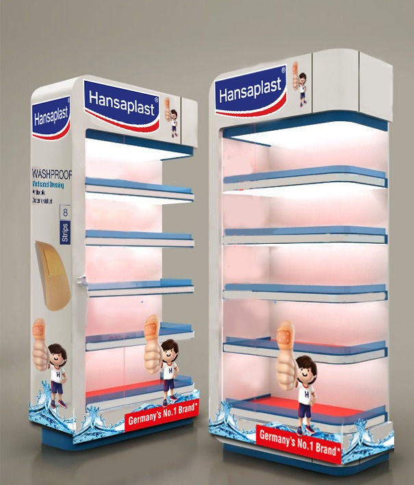 Retail shelf branding and visibility